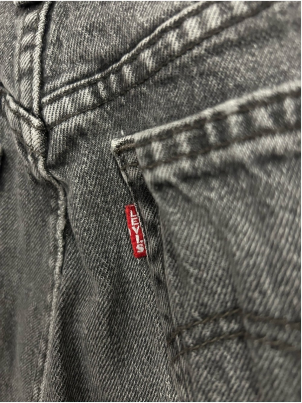 Levi's Slim Black Wash Jeans Size 30 - Picture 6 of 9